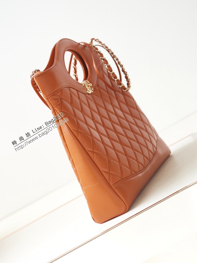 Chanel專櫃新款迷你款小號鏈條女包 香奈兒23A31bag托特包AS1010 djc6141